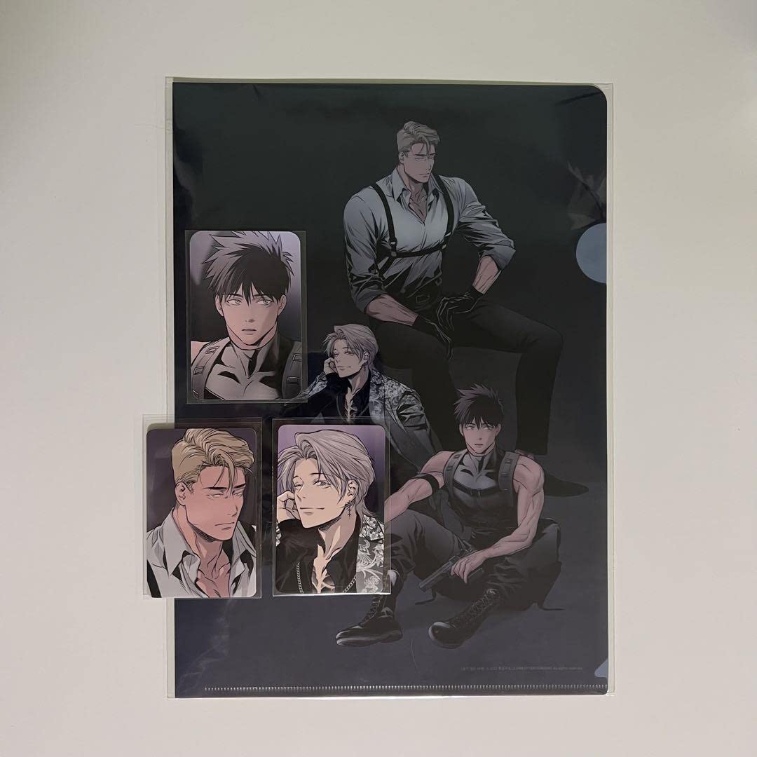 Amazon.co.jp: 韓国BL 漫画 グッズ 歩かない足 黒兎 トレカ クリア